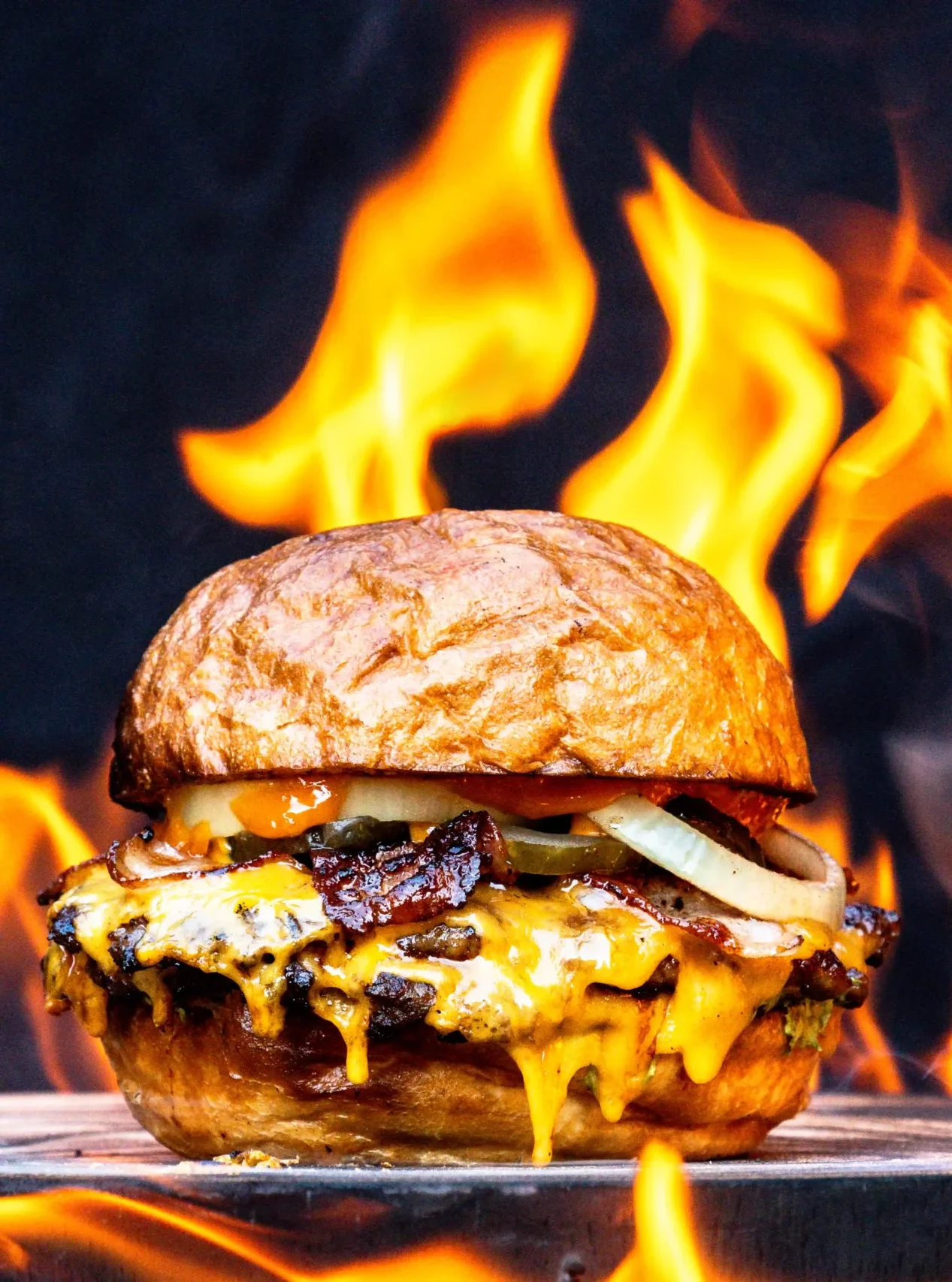 Burning Burger